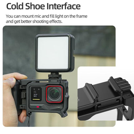 Sunnylife 2-in-1 Detachable Protective Frame & Street Photography Handle for Insta360 Ace Pro 2 / 1