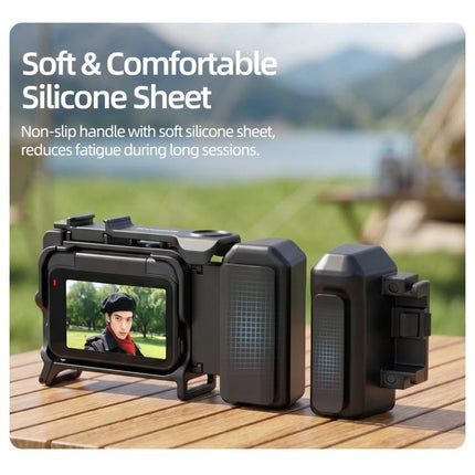 Sunnylife 2-in-1 Detachable Protective Frame & Street Photography Handle for Insta360 Ace Pro 2 / 1