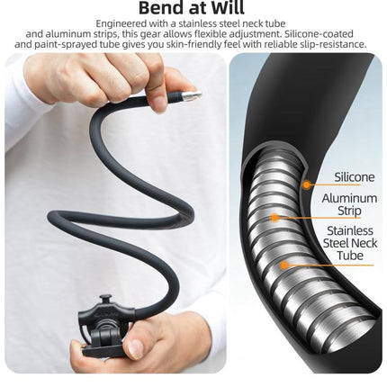 Sunnylife Magnetic POV Neck Mount Hand Free Video Vlog Neck Adjustable Selfie Holder with Body Strap For Insta360 GO Ultra, For Insta360 GO Ultra