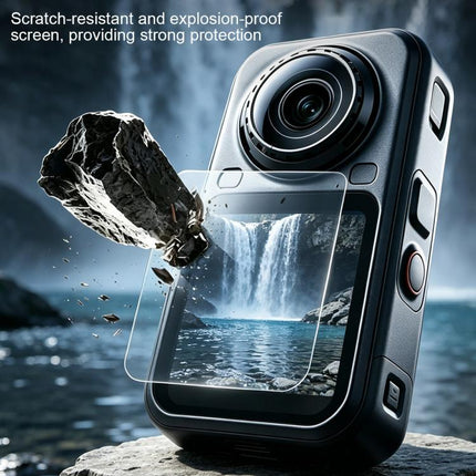 For Insta360 X6 AR Anti-reflective HD Screen Tempered Glass Film