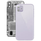 Glass Battery Back Cover for 11 / Purple