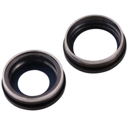 2 PCS Back Camera Bezel with Lens Cover for iPhone 11, For iPhone 11
