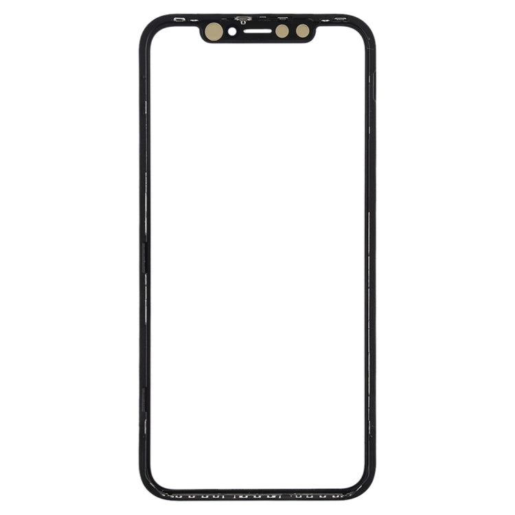 Front Screen Outer Glass Lens with Frame & OCA Optically Clear Adhesive for iPhone 11, For iPhone 11 (with OCA)