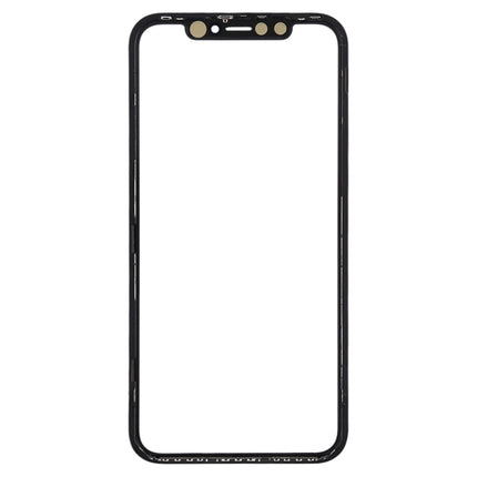 Front Screen Outer Glass Lens with Frame & OCA Optically Clear Adhesive for iPhone 11, For iPhone 11 (with OCA)