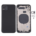 For iPhone 11 (with Camera Lens) / Black
