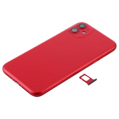 Battery Back Cover (with Side Keys & Card Tray & Power + Volume Flex Cable & Wireless Charging Module) for iPhone 11