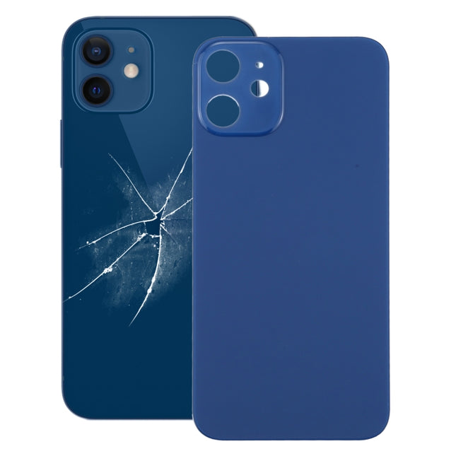 Easy Replacement Big Camera Hole Back Battery Cover for iPhone 12, For iPhone 12 (Not Disassemble), Easy Replacement Back Cover for 12
