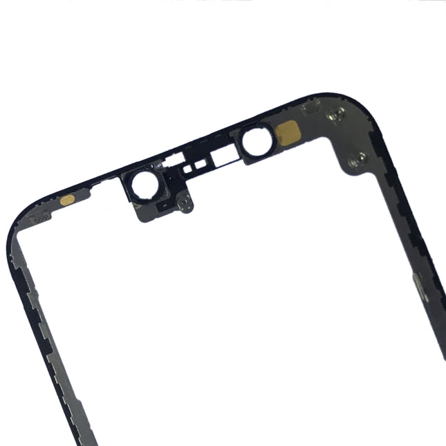 Front LCD Screen Bezel Frame for iPhone 12, For iPhone 12 (Black)