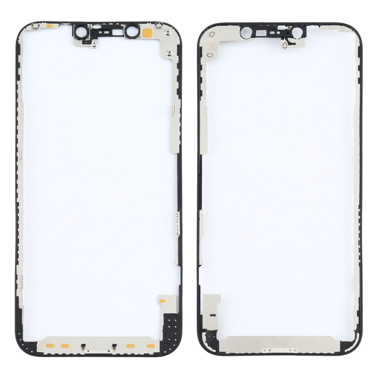 Front LCD Screen Bezel Frame for iPhone 12 Pro, For iPhone 12 Pro (White)