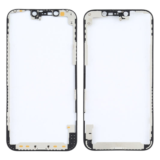 Marco de bisel de pantalla LCD frontal para iPhone 12 Pro, para iPhone 12 Pro (blanco)