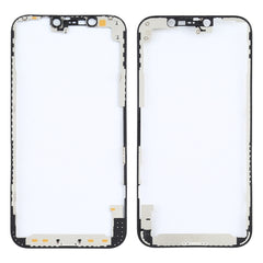 Front LCD Screen Bezel Frame for iPhone 12 Pro, For iPhone 12 Pro (White)