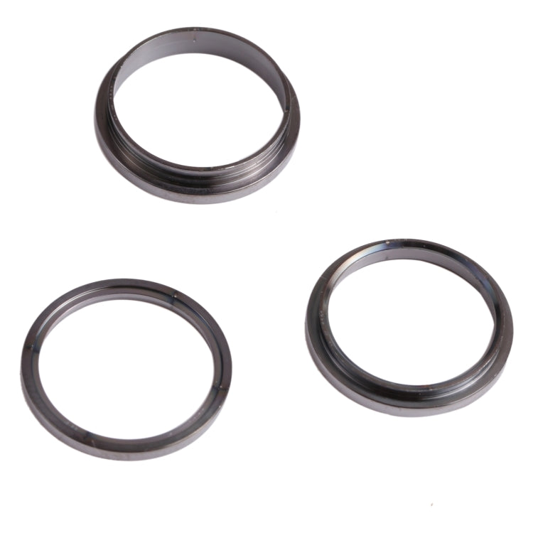 3 PCS Rear Camera Glass Lens Metal Outside Protector Hoop Ring for iPhone 13 Pro Max, For iPhone 13 Pro Max