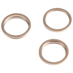 3 PCS Rear Camera Glass Lens Metal Outside Protector Hoop Ring for iPhone 13 Pro Max