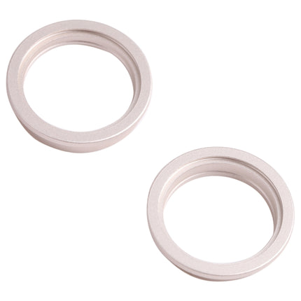2 PCS Rear Camera Glass Lens Metal Outside Protector Hoop Ring for iPhone 13 mini, For iPhone 13 mini
