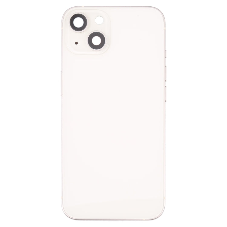 For iPhone 13 Battery Back Cover with Side Keys & Card Tray & Power + Volume Flex Cable & Wireless Charging Module