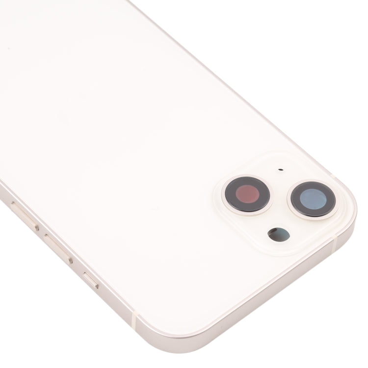 For iPhone 13 Battery Back Cover with Side Keys & Card Tray & Power + Volume Flex Cable & Wireless Charging Module