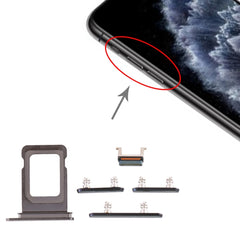 SIM Card Tray + Side Key for iPhone 11 Pro / 11 Pro Max, For iPhone 11 Pro(Single card)