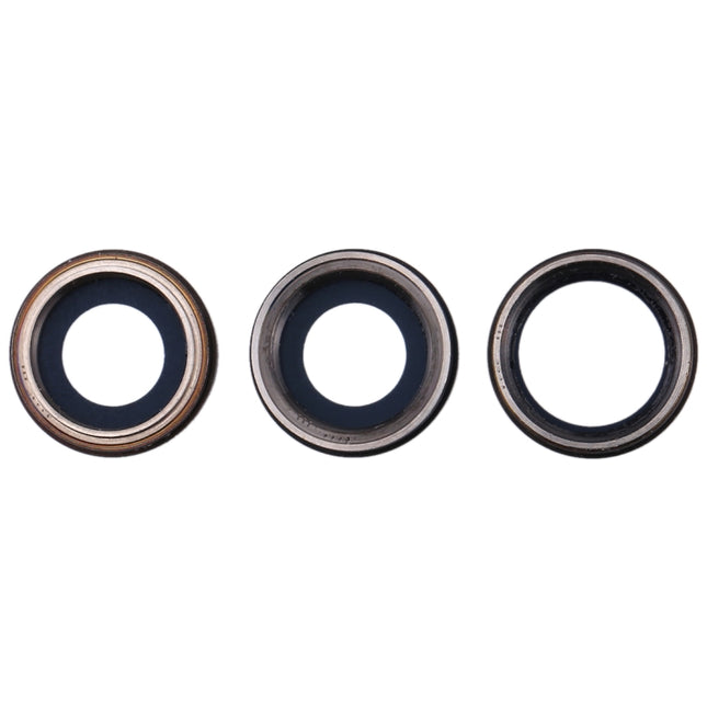 3 PCS Back Camera Bezel with Lens Cover for iPhone 11 Pro / 11 Pro Max, For iPhone 11Pro/11 Pro Max