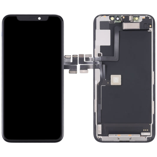 Original LCD Screen with Earpiece Speaker Flex Cable for iPhone 11 Pro, For iPhone 11 Pro(Original with Cable)