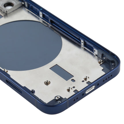 Back Housing Cover with SIM Card Tray & Side  Keys & Camera Lens for iPhone 12 mini(Green)