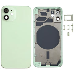 Back Housing Cover with SIM Card Tray & Side  Keys & Camera Lens for iPhone 12 mini(Green), For iPhone 12 mini, For iPhone 12 mini(Purple)