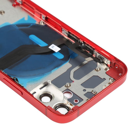 Battery Back Cover (with Side Keys & Card Tray & Power + Volume Flex Cable & Wireless Charging Module) for iPhone 12 Mini