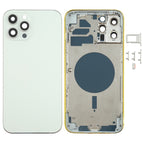 For iPhone 12 Pro Max(with Card Tray & Side Keys) / White