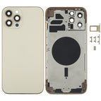For iPhone 12 Pro Max(with SIM Card Tray & Side Keys) / Gold