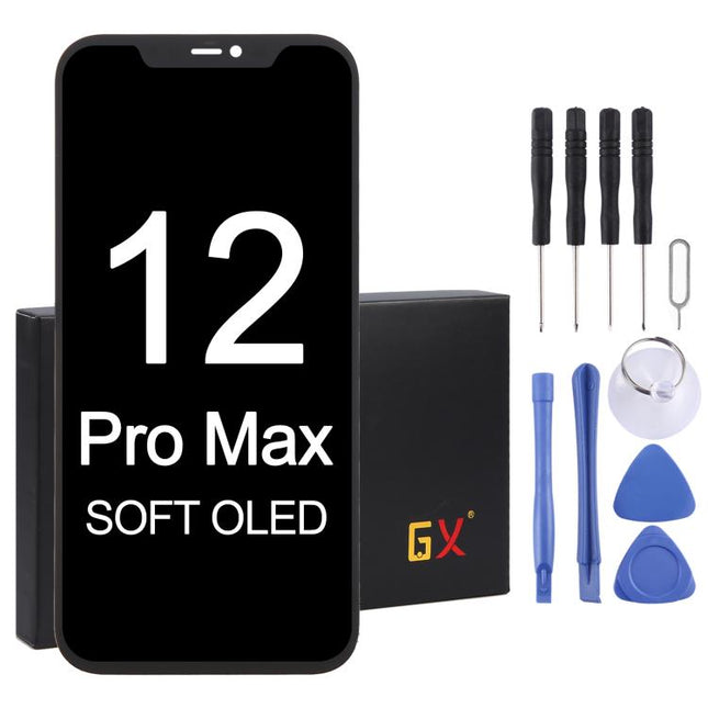 GX Soft OLED Screen For iPhone 12 Pro Max, For iPhone 12 Pro Max(Soft OLED)