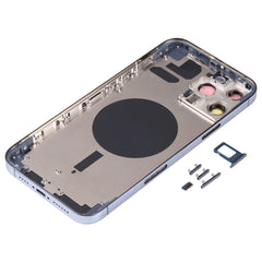 Back Housing Cover with SIM Card Tray & Side  Keys & Camera Lens for iPhone 13 Pro Max, For iPhone 13 Pro Max(with SIM Card Tray), For iPhone 13 Pro Max (with SIM Card Tray), For iPhone 13 Pro Max