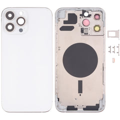 Back Housing Cover with SIM Card Tray & Side  Keys & Camera Lens for iPhone 13 Pro Max, For iPhone 13 Pro Max(with SIM Card Tray), For iPhone 13 Pro Max (with SIM Card Tray), For iPhone 13 Pro Max