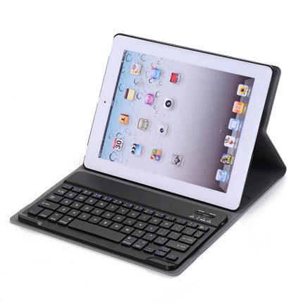A02 for iPad 4 / 3 / 2 Universal Ultra-thin ABS Horizontal Flip Tablet Case + Bluetooth Keyboard