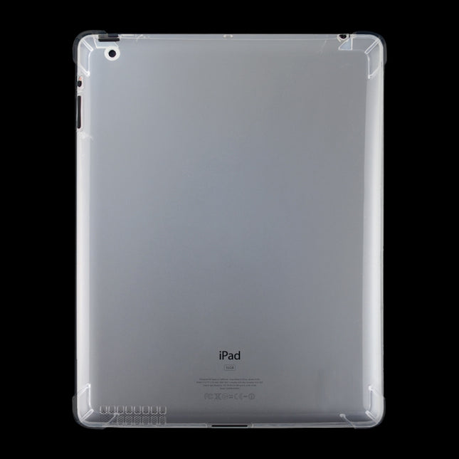 For iPad 4 / 3 / 2 3mm Four Corners Shockproof Transparent Protective Case, For iPad 4 / 3 / 2