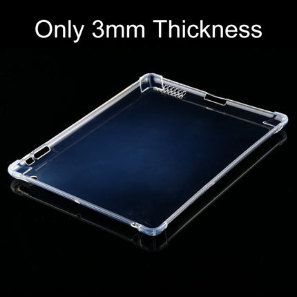 For iPad 4 / 3 / 2 3mm Four Corners Shockproof Transparent Protective Case, For iPad 4 / 3 / 2