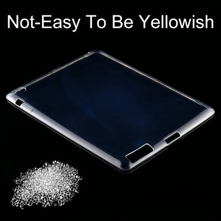 For iPad 4 / 3 / 2 3mm Shockproof Transparent Protective Case, For iPad 4 / 3 / 2