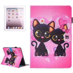 For iPad 4 / 3 / 2  Horizontal Flip Leather Case with Holder & Wallet & Card Slots & Pen Slot, For iPad 4 / 3 / 2, iPad 4 / 3 / 2