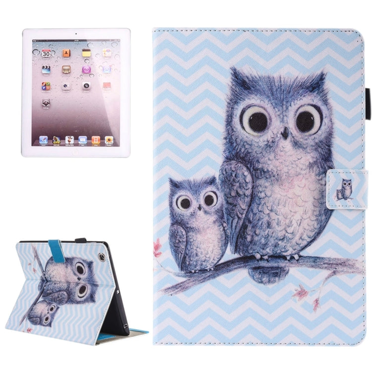 For iPad 4 / 3 / 2  Horizontal Flip Leather Case with Holder & Wallet & Card Slots & Pen Slot, For iPad 4 / 3 / 2