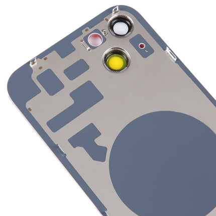 Glass Battery Back Cover with Holder for iPhone 14, For iPhone 14