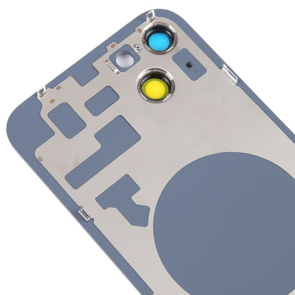 Glass Battery Back Cover with Holder for iPhone 14 Plus