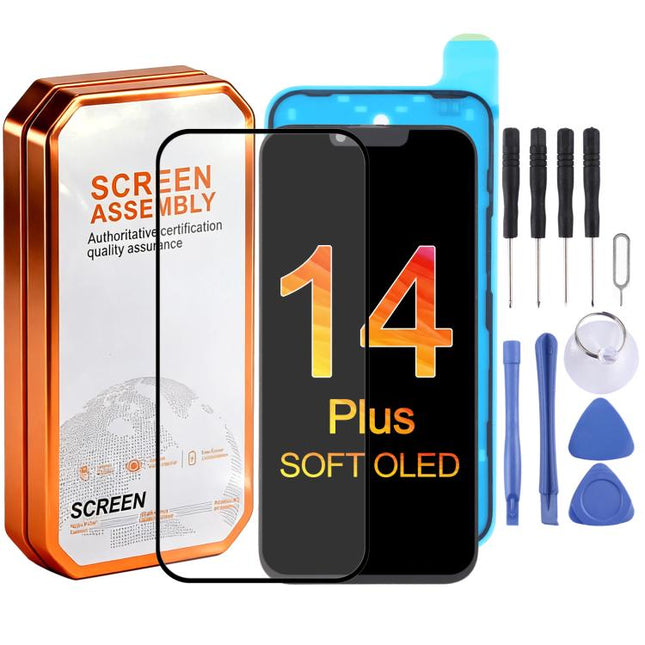 HXL Soft OLED Screen For iPhone 14 Plus, For iPhone 14 Plus