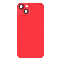 For iPhone 14 Glass Battery Back Cover with Flash Bracket + Wireless Charging Module
