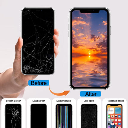 For iPhone 15 Pro Max OEM LCD Screen with Digitizer Full Assembly, For iPhone 15 Pro Max