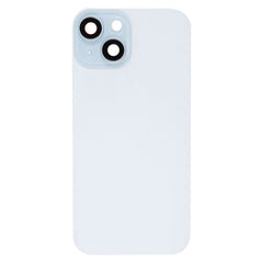 For iPhone 15 Glass Battery Back Cover with Flash Bracket + Wireless Charging Module