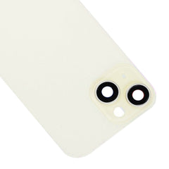 For iPhone 15 Glass Battery Back Cover with Flash Bracket + Wireless Charging Module