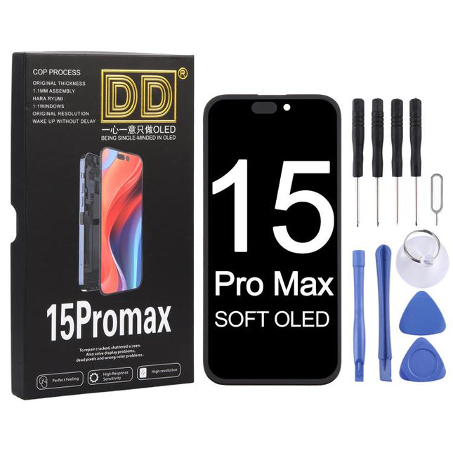 For iPhone 15 Pro Max DD Soft OLED Screen, For iPhone 15 Pro Max(Soft OLED)