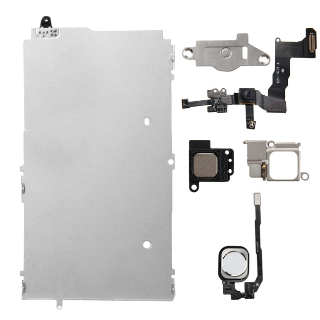 6 in 1 for iPhone 5s LCD Repair Accessories Part Set, For iPhone 5s (White), For iPhone 5s (Black)