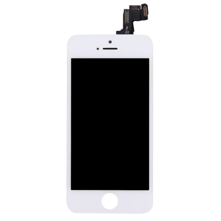 LCD Screen with Front Camera for iPhone 5S, 4 in 1 for i5s White