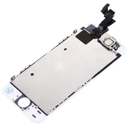 LCD Screen with Front Camera for iPhone 5S, 4 in 1 for i5s White