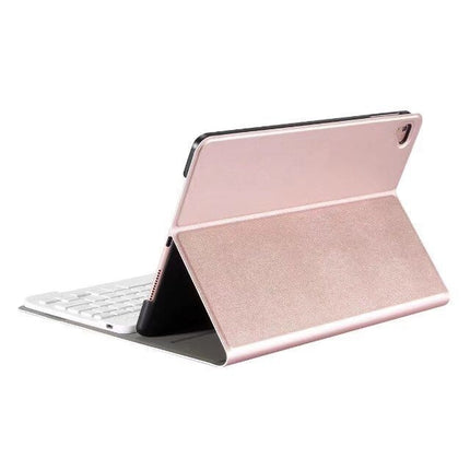 Detachable Bluetooth Keyboard + Horizontal Flip Leather Tablet Case with Holder for iPad Pro 9.7 inch, iPad Air, iPad Air 2, iPad 9.7 inch (2017), iPad 9.7 inch (2018), A07 Rose Gold, A07 Black, A07 Gold, A07 Blue