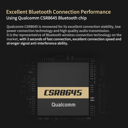 Cable de actualización Bluetooth de alta fidelidad a prueba de agua KZ para auriculares KZ ZSN, auriculares KZ ZSN (negro)